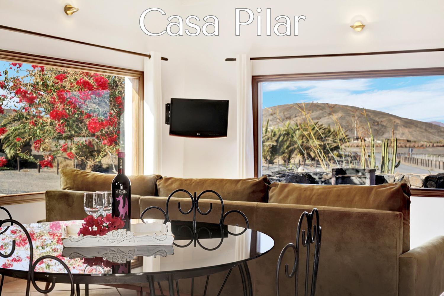 Casa Pilar, Aurora Y Tarabilla En Ecologica Casa di campagna Teguitar