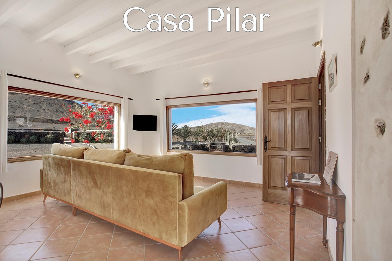 Casa Pilar, Aurora Y Tarabilla En Ecologica Casa di campagna *